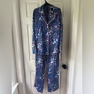 NWT Ralph Lauren Black Label 2 piece floral pajama set size XS